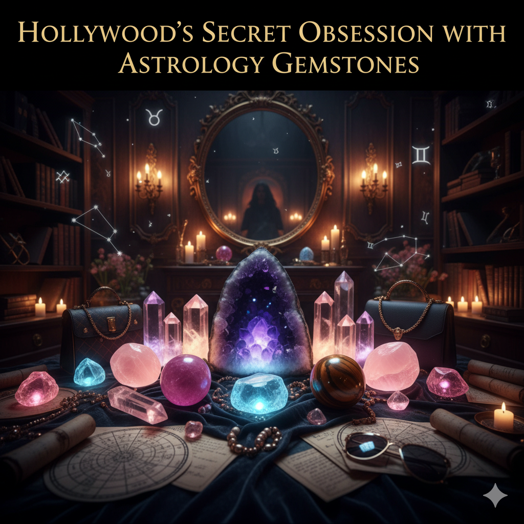 Hollywood’s Secret Obsession with Astrology Gemstones