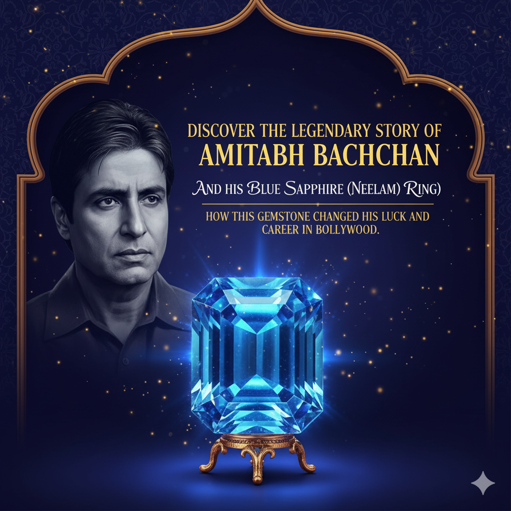 Amitabh Bachchan and the Blue Sapphire (Neelam): India’s Most Famous Gemstone Story