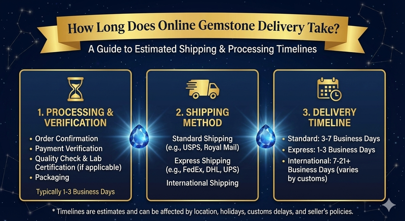 How Long Does Online Gemstone Delivery Take?
