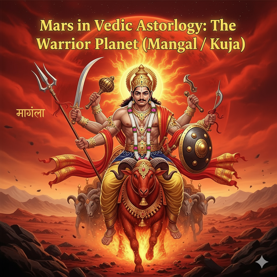Mars (Mangal) in Vedic Astrology: The Cosmic Warrior