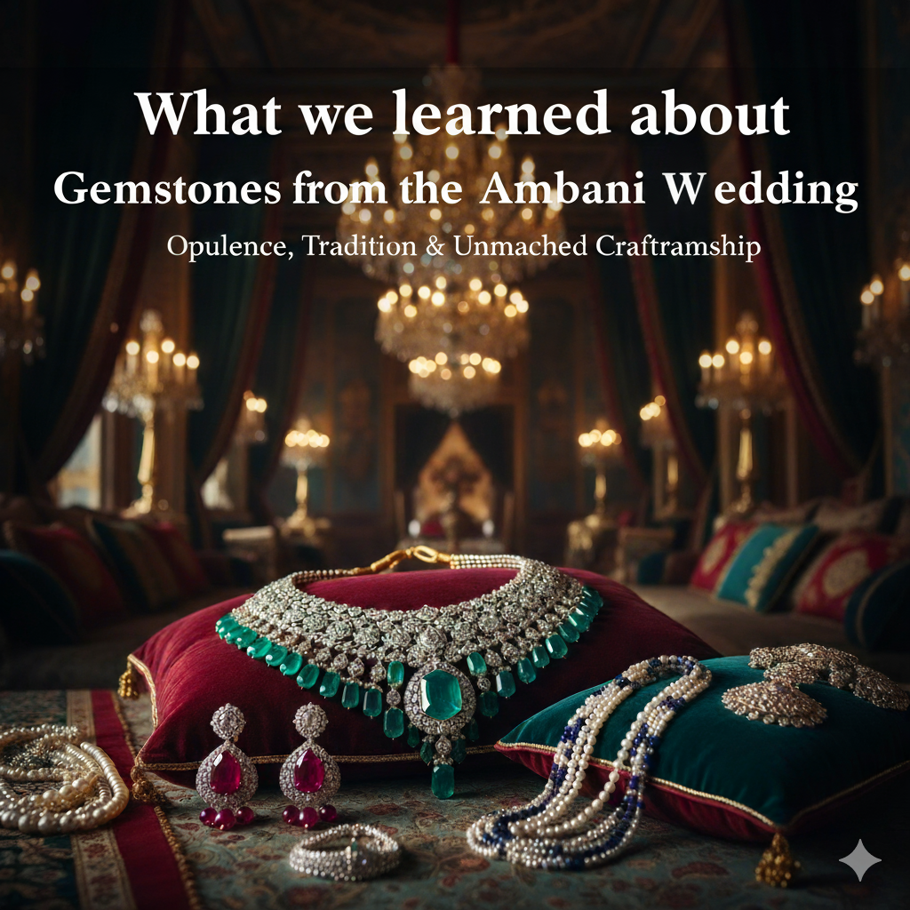 What we learned about Gemstones from the Ambani Wedding?