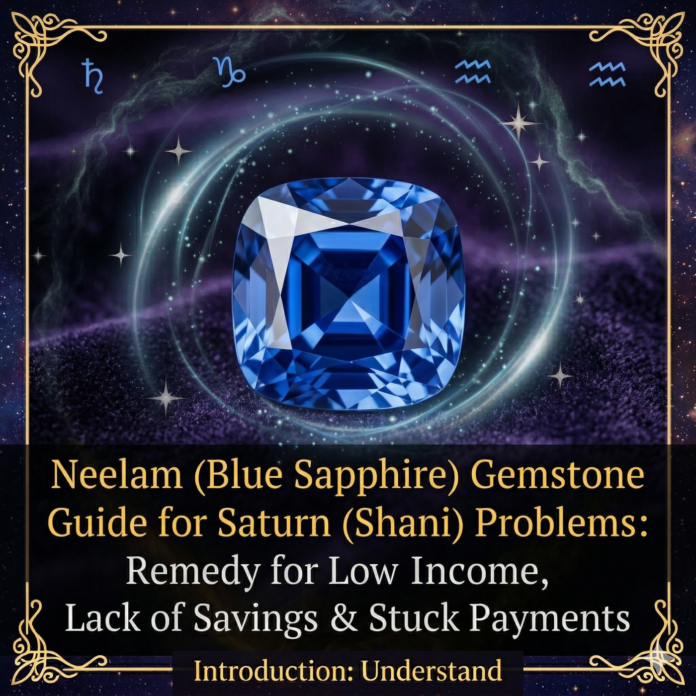 Financial Problems Due to Saturn (Shani): Low Income, Lack of Savings & Stuck Payments Explained