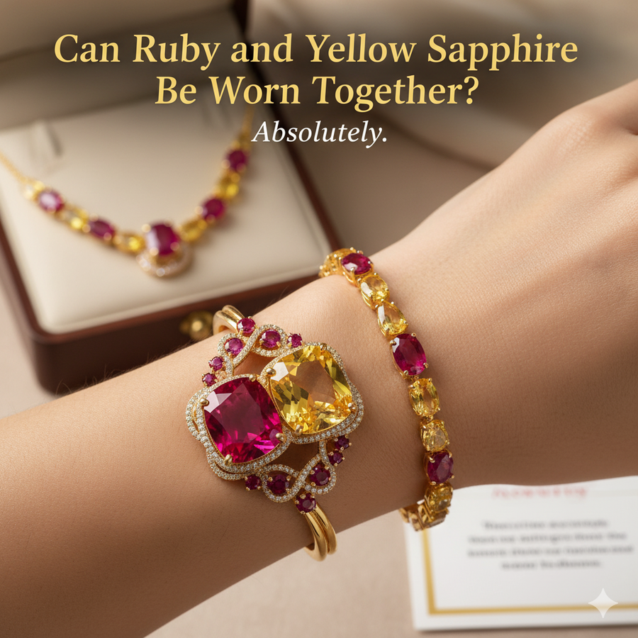 Can Ruby and Yellow Sapphire Be Worn Together?