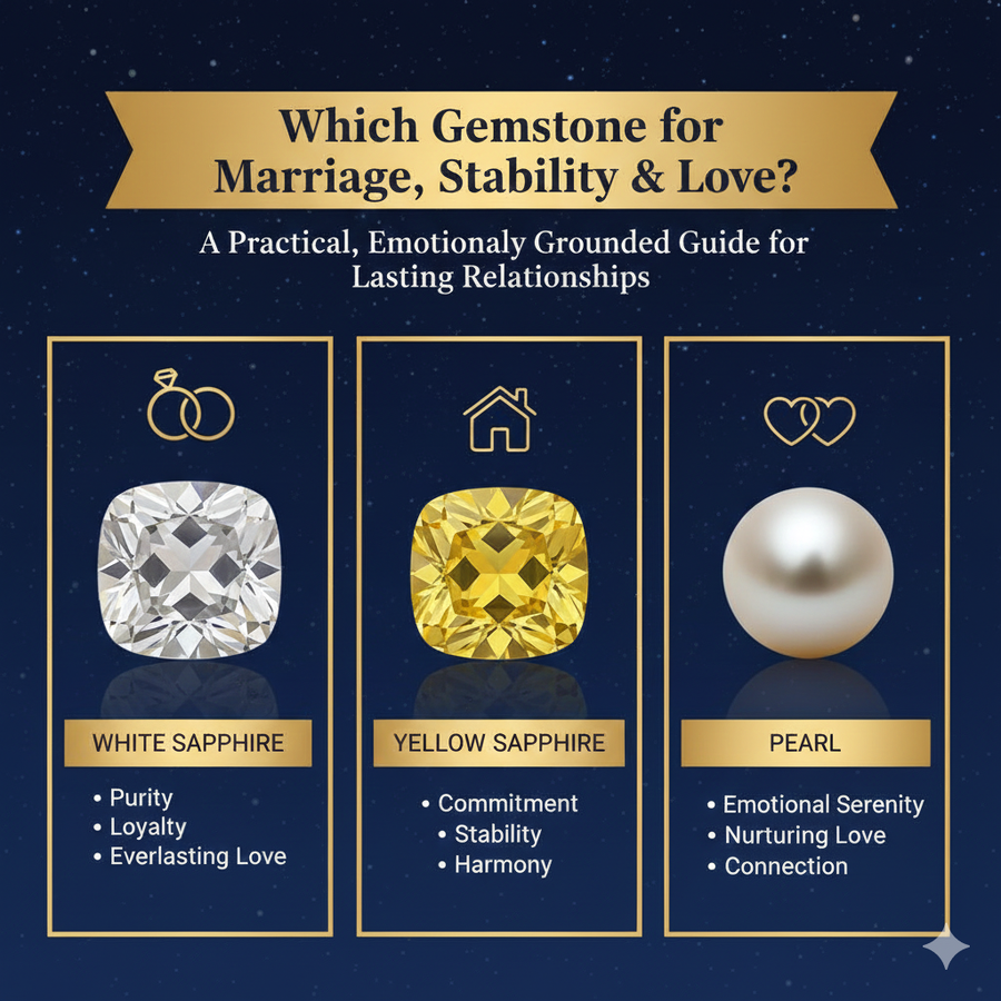 Which Gemstone for Marriage, Stability & Love?