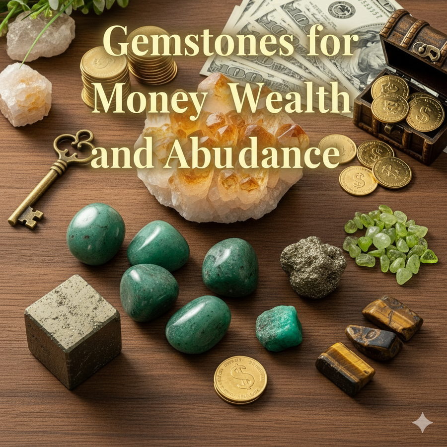 Gemstones for Money, Wealth, and Abundance