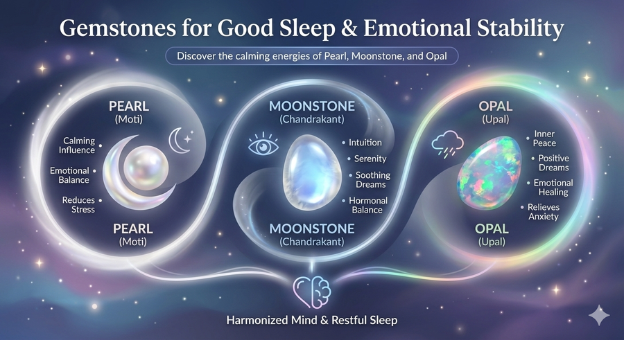 Which Gemstone for Good Sleep & Emotional Stability?