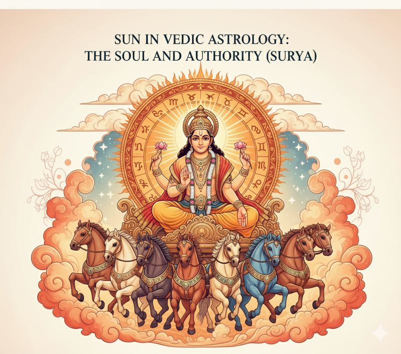 Sun in Vedic Astrology: The Soul and Authority (Surya)