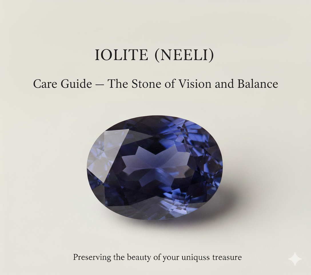 Iolite (Neeli) Care Guide — The Stone of Vision and Balance