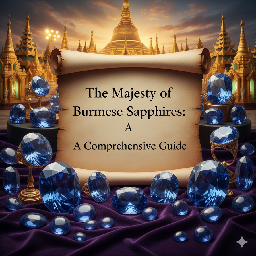 The Majesty of Burmese Sapphires: A Comprehensive Guide