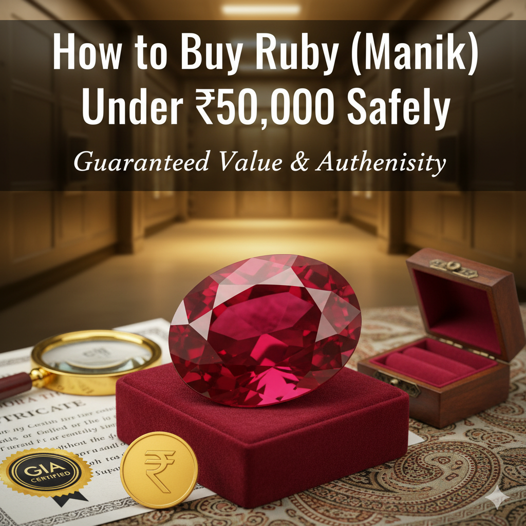 How to Buy Ruby (Manik) Under ₹50,000 Safely