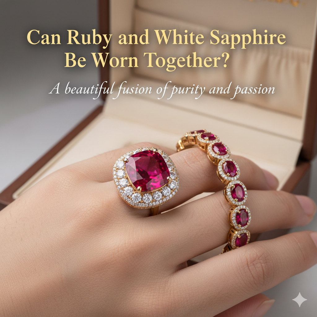 Can Ruby and White Sapphire Be Worn Together?
