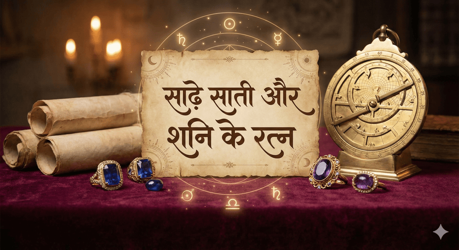 साढ़े साती और शनि के रत्न