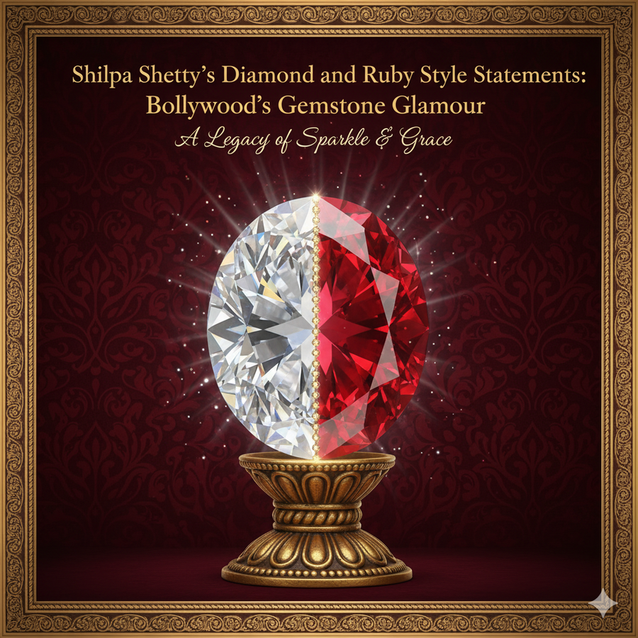 Shilpa Shetty’s Diamond and Ruby Style Statements: Bollywood’s Gemstone Glamour