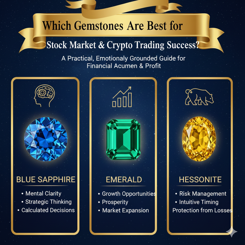 Which Gemstones Are Best for Stock Market & Crypto Trading Success?