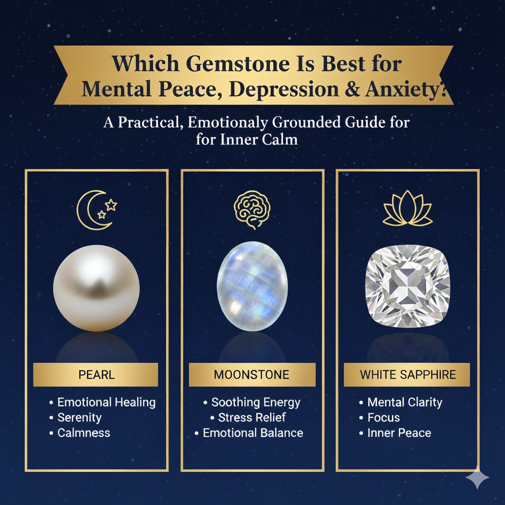 Which Gemstone Is Best for Mental Peace, Depression & Anxiety?