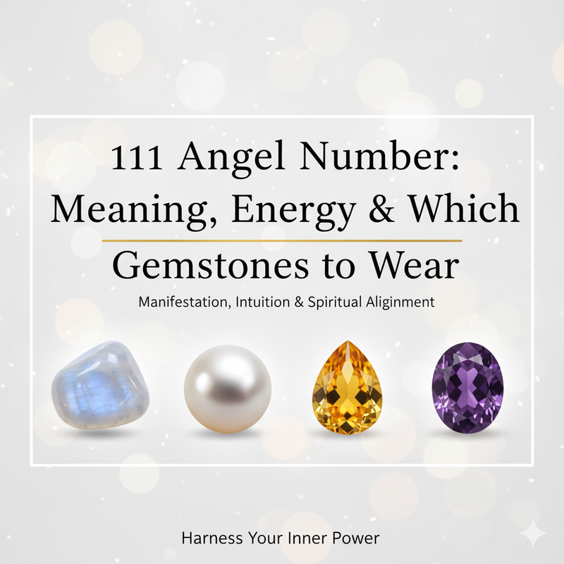 111 Angel Number: Meaning, Energy & Which Gemstones to Wear