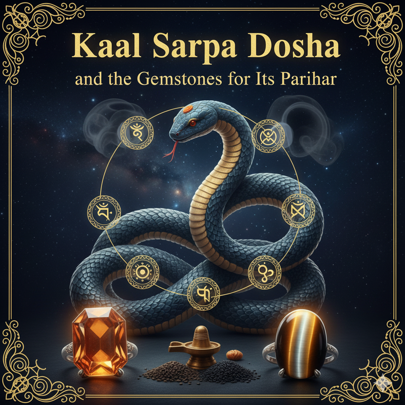 Kaal Sarpa Dosha and the Gemstones for Its Parihar