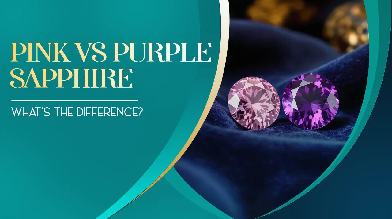 Pink vs Purple Sapphire — What’s the Difference? | Precious Carats