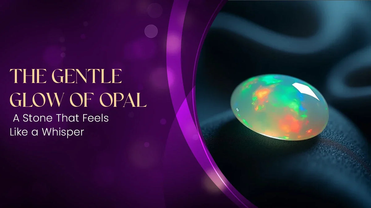 The Gentle Glow of Opal: A Stone That Feels Like a Whisper