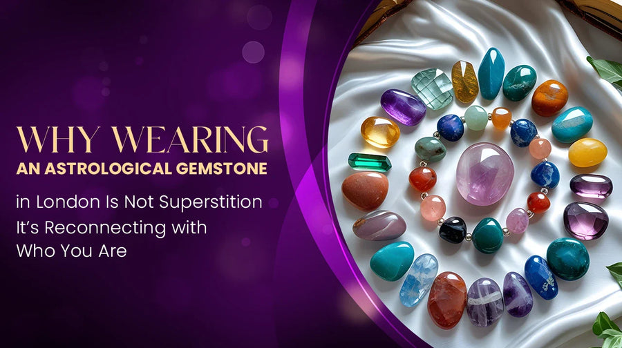 Why Wearing an Astrological Gemstone in London Is Not Superstition — It’s Reconnecting with Who You Are