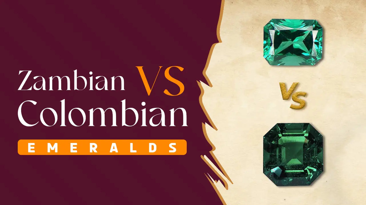 Zambian vs Colombian Emeralds