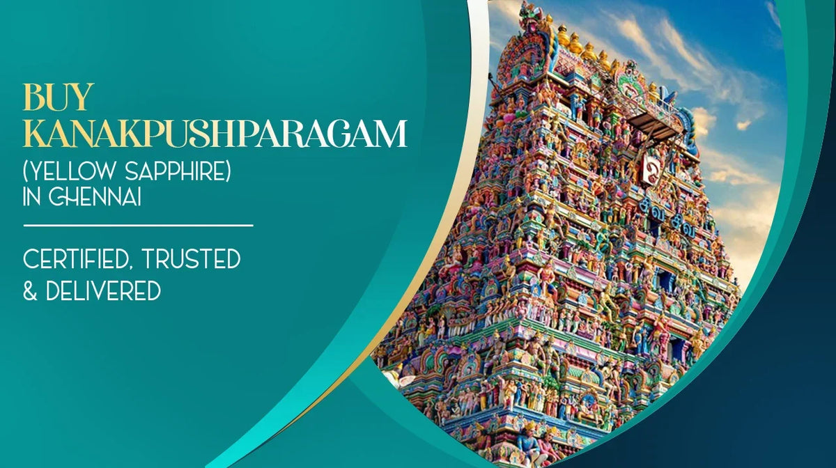Buy Kanakpushparagam (Yellow Sapphire) in Chennai – Certified, Trusted & Delivered