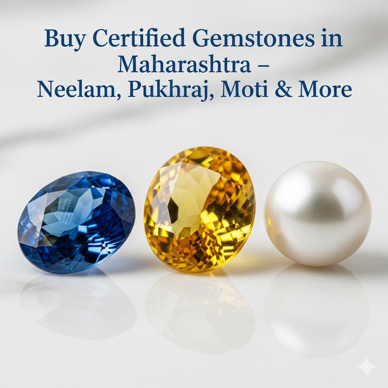 Buy Certified Gemstones in Maharashtra – Neelam, Pukhraj, Moti & More Delivered in 2–3 Days