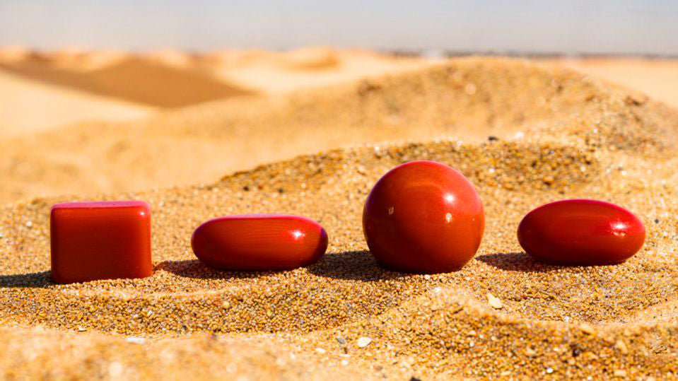 Red Coral- Rashi Mesh