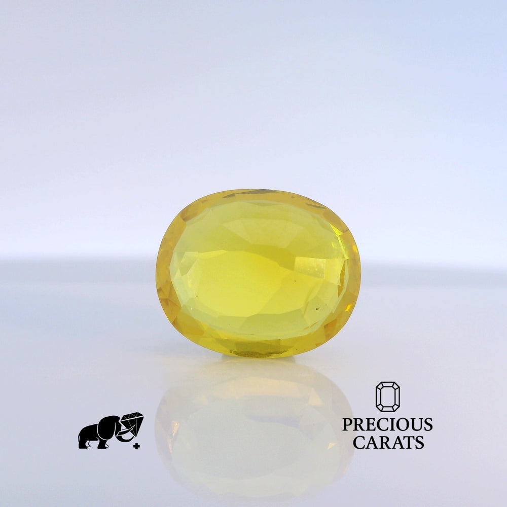 Thailand Yellow Sapphire  10.56 Carat