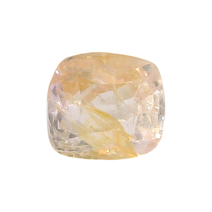 Sri Lankan Peach Sapphire 1.78 Carat / 1.98 Ratti, Unheated and Untreated – No indications of treatment observed – front view