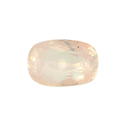 Sri Lankan Pink Sapphire 5.68 Carat / 6.32 Ratti, Unheated and Untreated – No indications of treatment observed – front view