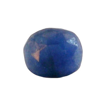 Sri Lankan Blue Sapphire (Neelam) 2.38 Carat / 2.65 Ratti, Heated – front view