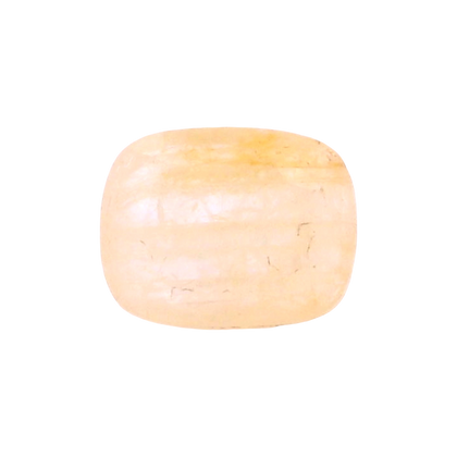 Burmese Yellow Sapphire (Pukhraj) 11.36 Carat / 12.63 Ratti, Unheated and Untreated – No indications of treatment observed – front view