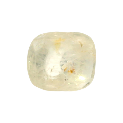 Sri Lankan Yellow Sapphire (Pukhraj) 3.68 Carat / 4.09 Ratti, Unheated and Untreated – No indications of treatment observed – front view