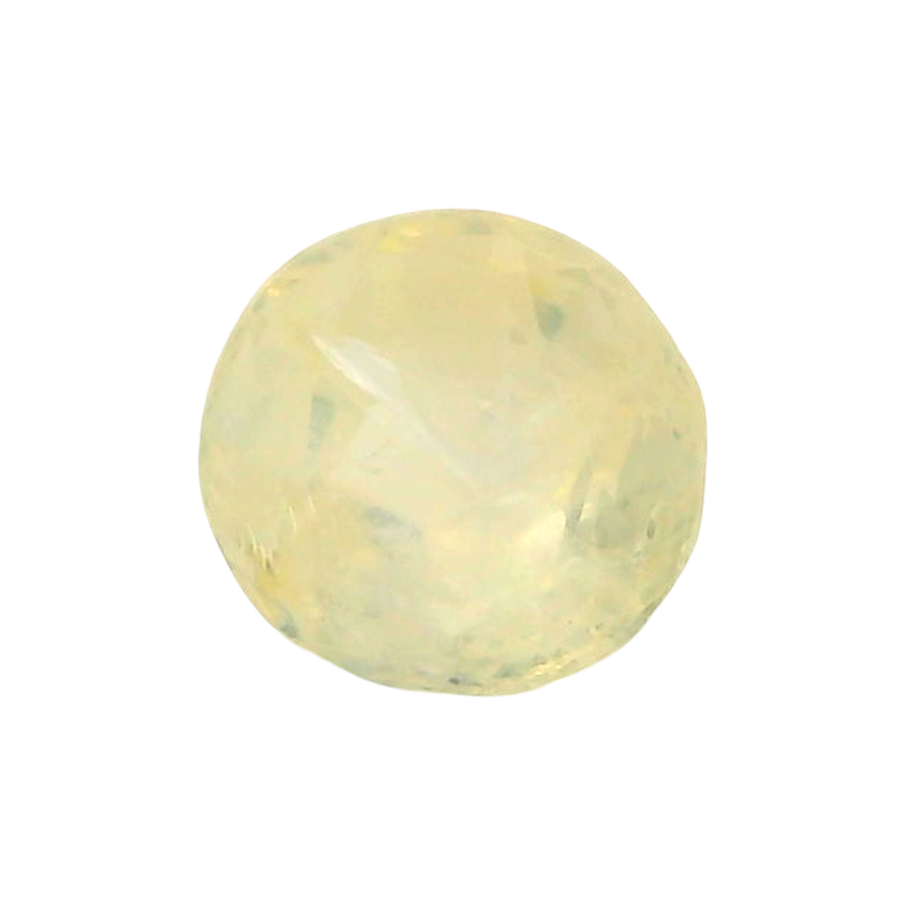 Sri Lankan Yellow Sapphire (Pukhraj) 3.52 Carat / 3.92 Ratti, Unheated and Untreated – No indications of treatment observed – front view