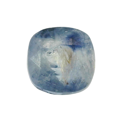 Sri Lankan Blue Sapphire (Neelam) 6.05 Carat / 6.73 Ratti, Unheated and Untreated – No indications of treatment observed – front view