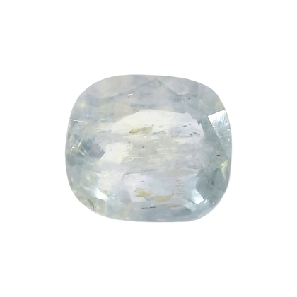 Sri Lankan Blue Sapphire (Neelam) 5.73 Carat / 6.37 Ratti, Unheated and Untreated – No indications of treatment observed – front view