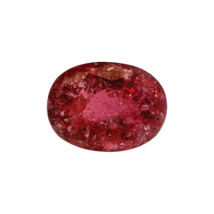 Burmese Spinel 17.08 Carat / 18.98 Ratti, Unheated and Untreated – No indications of treatment observed – front view