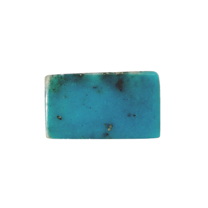 Irani Turquoise (Firoza) 15.76 Carat / 17.52 Ratti, Unheated and Untreated – No indications of treatment observed – front view