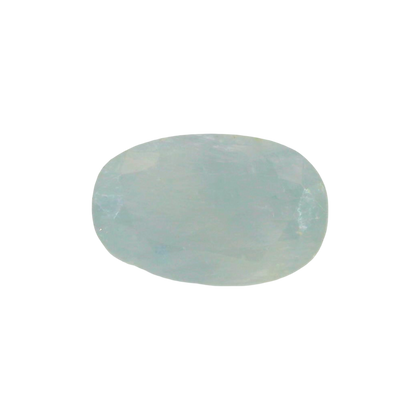 Blue Sapphire (Neelam) 7.04 Carat / 7.83 Ratti, Unheated and Untreated – No indications of treatment observed – front view