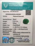 Brazilian Emerald 3.54 Carat