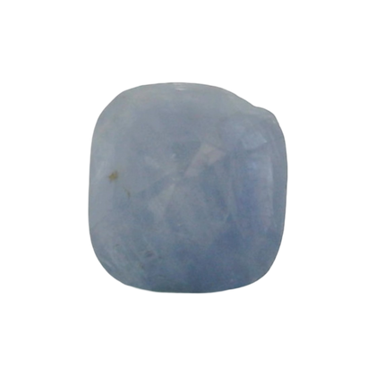 Burmese Blue Sapphire (Neelam) 4.0 Carat / 4.45 Ratti, Unheated and Untreated – No indications of treatment observed – front view