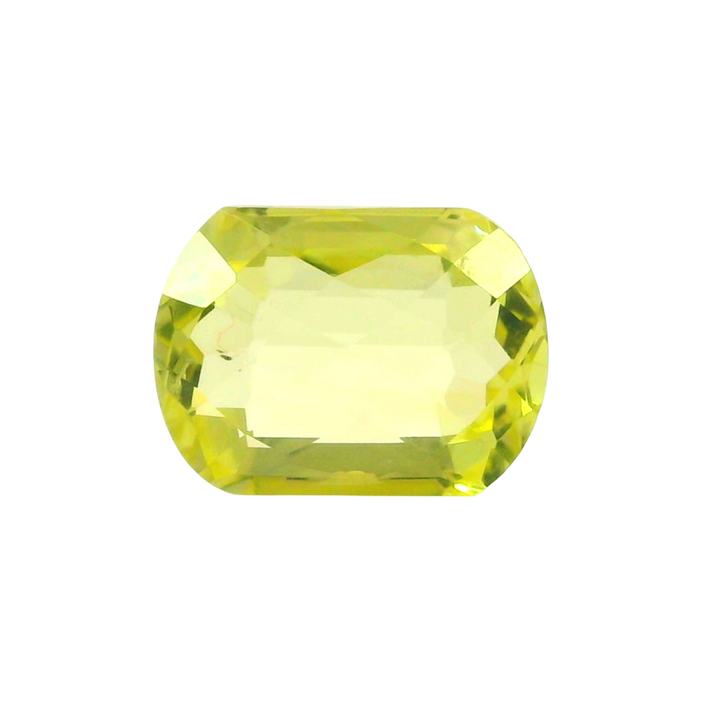 Brazilian Citrine 7.16 Carat / 7.96 Ratti, Unheated and Untreated – No indications of treatment observed – front view