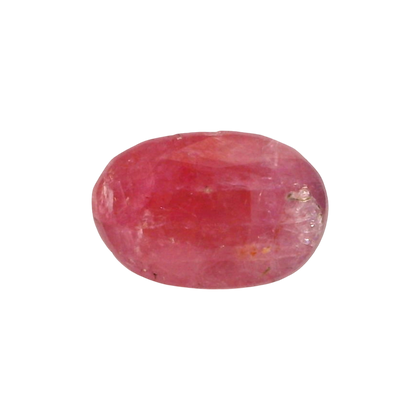 Mozambique Ruby (Manik) 7.05 Carat / 7.84 Ratti, Unheated and Untreated – No indications of treatment observed – front view