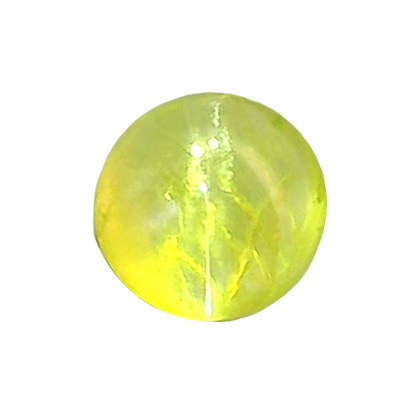 Chryaoberyl Sri Lanka Cat's Eye (Lehsunia) 0.61 Carat / 0.68 Ratti, Unheated and Untreated – No indications of treatment observed – front view