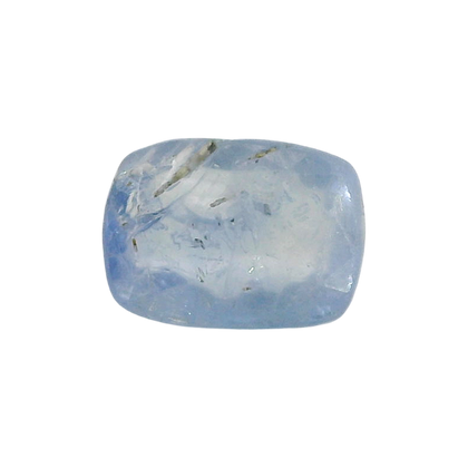 Sri Lankan Blue Sapphire (Neelam) 4.12 Carat / 4.58 Ratti, Unheated and Untreated – No indications of treatment observed – front view