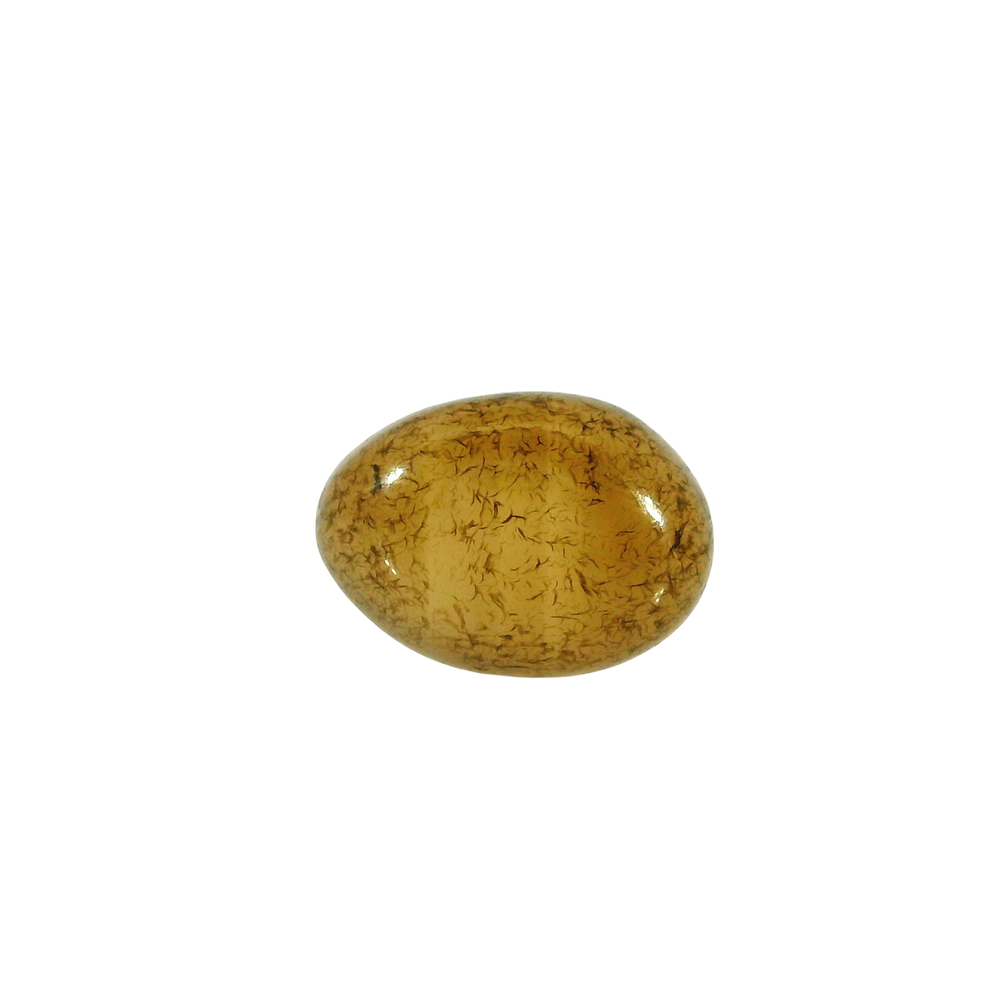 Indian Agate 6.71 Carat / 7.46 Ratti, Unheated and Untreated – No indications of treatment observed – front view