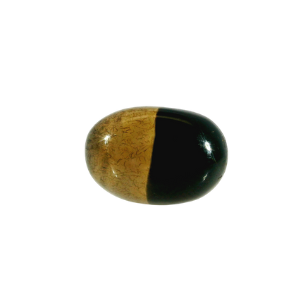 Indian Agate 11.57 Carat / 12.86 Ratti, Unheated and Untreated – No indications of treatment observed – front view