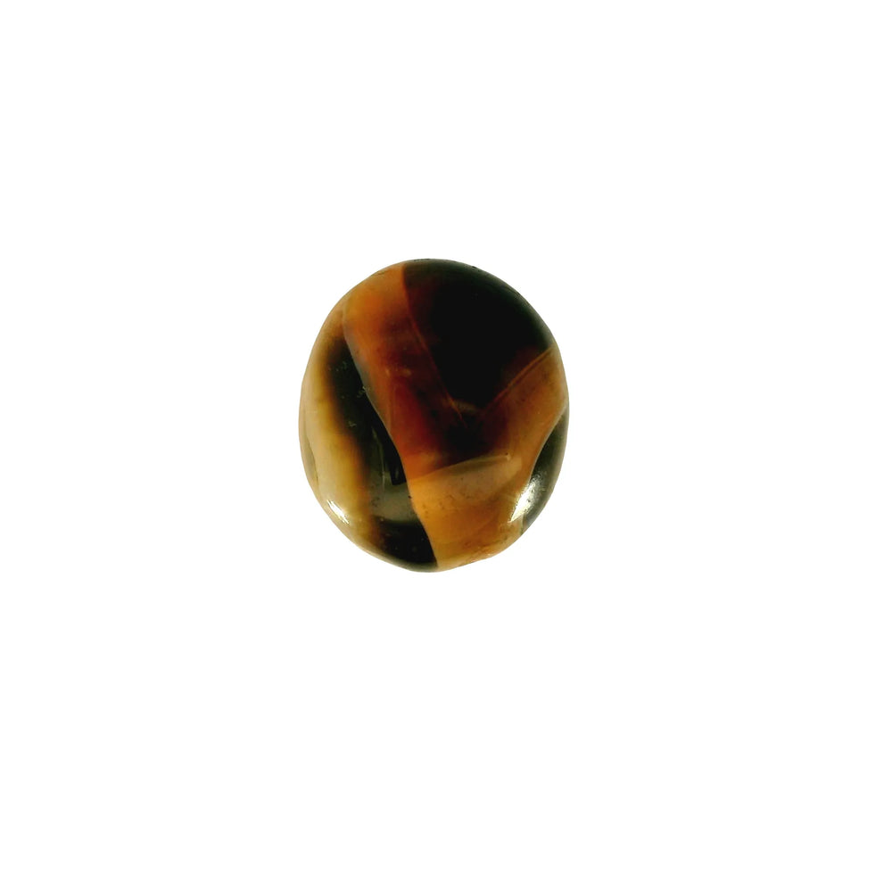 Indian Agate 9.25 Carat / 10.28 Ratti, Unheated and Untreated – No indications of treatment observed – top view