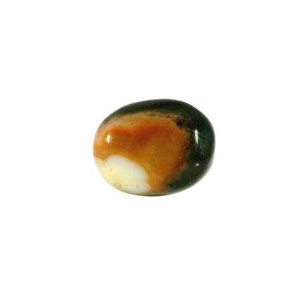 Indian Agate 10.79 Carat / 11.99 Ratti, Unheated and Untreated – No indications of treatment observed – front view